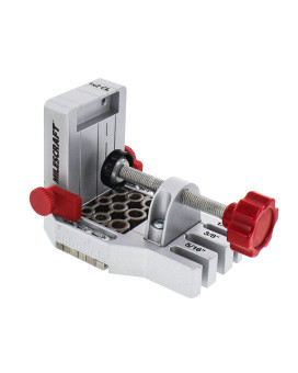 Milescraft 1334 Joint Master Selfclamping Aluminum Doweling Jig Creates Edge Corner And Surface Joints Includes Centering