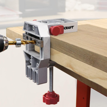 Milescraft 1334 Joint Master Selfclamping Aluminum Doweling Jig Creates Edge Corner And Surface Joints Includes Centering