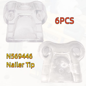 Surpouf N558471 N569446 Compatible With Nailer No Mar Tip Dewalt 6Packreplaces Dcn680D1 Dcn680B Dcn681B Dcn681D1