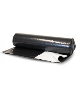 Farm Plastic Supply Silage Tarp Blackwhite Plastic Sheeting 5 Mil 24 X 100 Heavy Duty Polyethylene Plastic Tarp For S