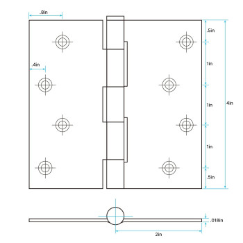 Goldenwarm 12 Pack Nickel Door Hinges Goldenwarm 4Inch X 4 Inch Door Hinges Brushed Nickel Door Hardware Satin Nickel Iron Door