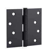 Goldenwarm 3 Pack Matte Black Door Hinges 4 X 4 Inch Door Hinges Black Interior Door Hinges With Square Corners