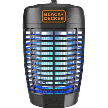 Blackdecker Bug Zapper Mosquito Repellent Outdoor Fly Traps For Indoors Mosquito Killer Fly Zapper Gnat Moth Traps Fo