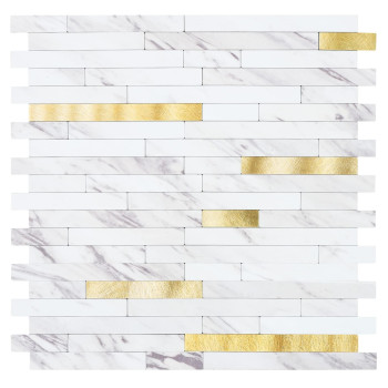 Midcard 10 Sheets Peel And Stick Backsplash Pvc Wall Tile For Kitchen Backsplash