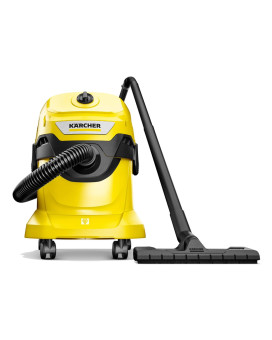 Krcher Wd 4 Multipurpose Wetdry Vacuum Cleaner 53 Gallon With Attachments Spacesaving Design 1100W 2022 Edition Y