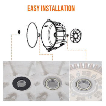 Foruly Washer Tub Bearings And Seal Kit For Samsung Replacement Parts Dc6200156A 6601002632 6601002516 Fit For Samsung Wash