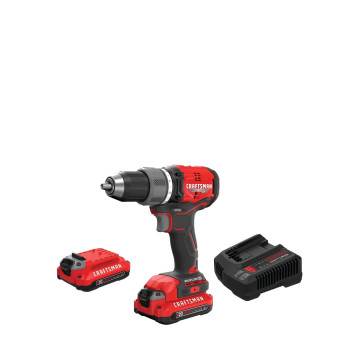 Craftsman Rp Cordless Drilldriver Kit With 2 Batteries And Charger Brushless Cmcd713C2