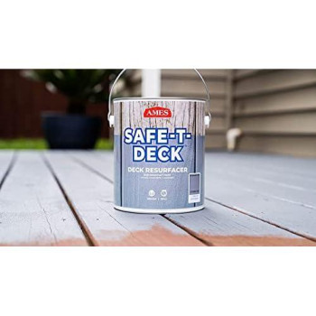 Ames Safetdeck Granulated Formula Exterior Paint 5 Gallon Greyhound Paint Great For Porches Patios Decks Walkways And M