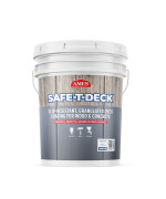 Ames Safetdeck Granulated Formula Exterior Paint 5 Gallon White Paint Great For Porches Patios Decks Walkways And More