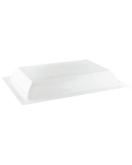 Recpro Rv Skylight Outer Dome 14 X 22 Universal Outer Skylight White