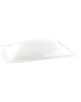 Recpro Rv Skylight Outer Dome 14 X 22 Universal Outer Skylight Bubble Style White