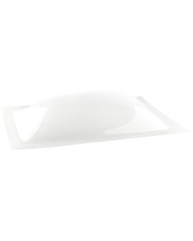 Recpro Rv Skylight Outer Dome 14 X 22 Universal Outer Skylight Bubble Style Crackle Clear