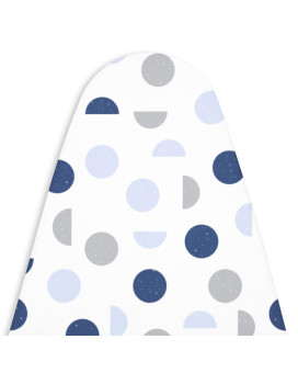 Encasa Ironing Board Covers 18 X 49 Inch Drawstring Tightening With Thick 3 Mm Felt Padding Easy Fit Scorch Resistant Print