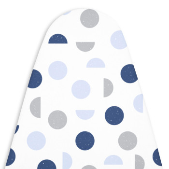 Encasa Ironing Board Covers 15 X 54 Inch Drawstring Tightening With Thick 3 Mm Felt Padding Easy Fit Scorch Resistant Print