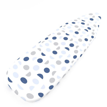 Encasa Ironing Board Covers 15 X 54 Inch Drawstring Tightening With Thick 3 Mm Felt Padding Easy Fit Scorch Resistant Print