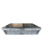 54Inch Range Hood Insert Ct Copper Tailor Builtin Vent Hood Ducted With 4Speed Fan 1260 Cfm Led Light Dishwashersafe Baf