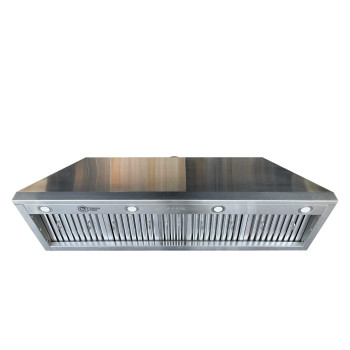 54Inch Range Hood Insert Ct Copper Tailor Builtin Vent Hood Ducted With 4Speed Fan 1260 Cfm Led Light Dishwashersafe Baf