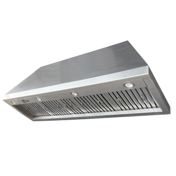 54Inch Range Hood Insert Ct Copper Tailor Builtin Vent Hood Ducted With 4Speed Fan 1260 Cfm Led Light Dishwashersafe Baf