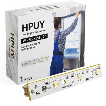 Hpuy Wr55X26671 Led Light Compatible For Ge Refrigerators Led Light Board Replacement Ps11767930 Ap6035586 4468532 Eap11767930 O