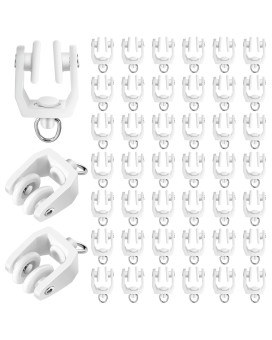 Curtain Track Rollers Ceiling Curtain Track Hooks Flexible Bendable Clips 11 Mm White Plastic Drapery Rail Gliders With Hooks Fo