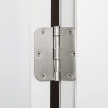 Home Master Hardware 35 In X 35 In Door Hinges Residential Interior Bedroom Hardware Door Hinge With 58 Radius Corner Sati