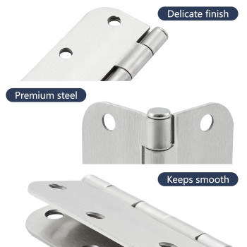 Home Master Hardware 35 In X 35 In Door Hinges Residential Interior Bedroom Hardware Door Hinge With 58 Radius Corner Sati