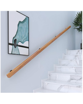 Wooden Handrails 120Ft Nonslip Staircase Handrail For Home Garden Corridor Lofts Kindergarten Guardrail Decking Railings Wa