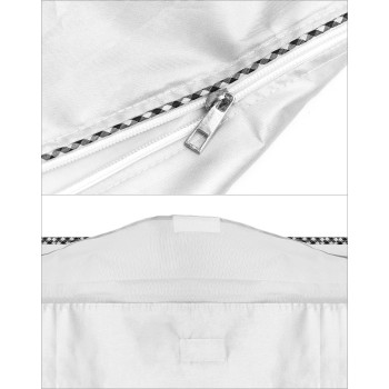 Qwork Washer And Dryer Covers Heavy Duty Waterproof Washing Machine Cover For Most Top Load Or Front Load Machine Dustproof A