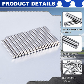 5 Mm X 40 Mm Shelf Brackets Pegs Shelves Dowel Pin Stainless Steel Shelf Pins Metal Bookshelf Pegs Support For Cabinet Furniture