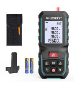 Mileseey G2 Laser Measurement Tool 330Ft Ftinmftin With Angle Sensor Laser Measuring Tool With Pocket Clip Distance Area