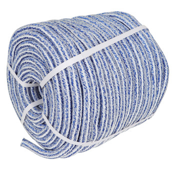 Tinvhy 34 Inch X 150 Feet Double Braid Polyester Rope 20000Lbs Breaking Strength Strong Pulling Rope For Tree Work Camping Swin