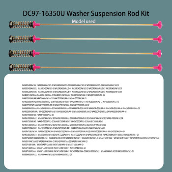 2024 Upgrade Dc9716350U Washer Suspension Rods Kit And Spring Assemblyoem Replace Dc9716350D Dc9716350E Dc9716350S For Sam