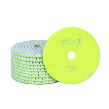 Sali 10 Pack Diamond Polishing Pads 4 Inch Wetdry Granite Stone Polish Pad Kit For Drill Grinder Polisher Polishing Pad For C