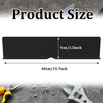 2 Pcs Gutter Valley Splash Guards Downspout Diverter Roof Rain Diverter Roofing Gutter Guards With 20 Screws Gutters For House R