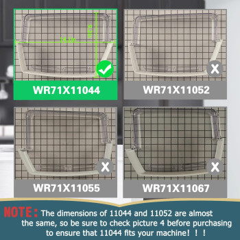 Upgraded Wr71X11044 Wr71X11059 Refrigerator Door Bin Right Door Compatible With Ge Refrigerator Some Models Not All Repl