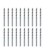 Sali 20Pcs Brad Point Wood Drill Bit Set 18 Carbon Steel Wood Drill Bit Set For Hardwood Plywood Plastic Round Holes In Al