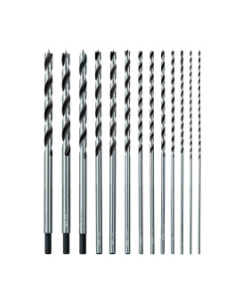 Sali 13Pcs Brad Point Wood Drill Bit Set Carbon Steel Wood Drill Bit Set For Hardwood Plywood Plastic Round Holes In All Types