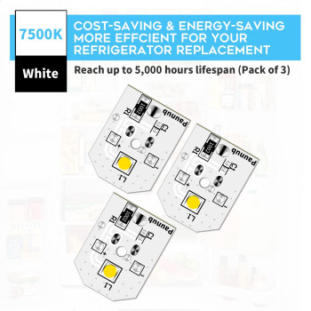 New Upgraded Wr55X11132 Refrigerator Bulb Light Replacement Led Compatible Wr55X25754 Wr55X26486 Wr55X30602 Eap12172918 4590213