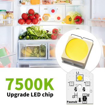 New Upgraded Wr55X11132 Refrigerator Bulb Light Replacement Led Compatible Wr55X25754 Wr55X26486 Wr55X30602 Eap12172918 4590213