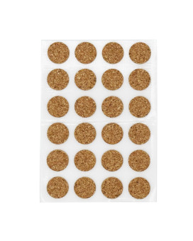 Rocky Mountain Goods Pro Source Bumper Cork Pads Adhesive Back 12 For Cabinets Table Top Items Prevent Scratching F