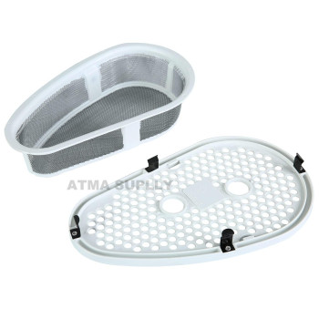 W10828351 Dryer Lint Filter And Cover Assembly Replacement Compatible With Whirlpool Kenmore Replaces W10812395 Ps11726200 85319