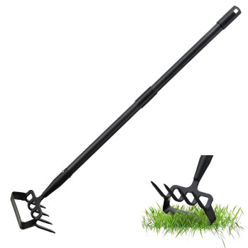 Hoe Garden Tools 72 Inch Long Handle Stirrup Hoe Garden Tools Cultivator For Weeding Gardening Heavy Duty Metal Garden Hoe Scuff