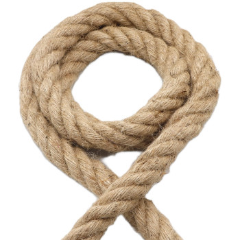 Imrope Versatile And Durable 1 Inch X 100 Ft Jute Rope Ideal For Tug Of War Swings Diy Crafts Gardening Home Decor And Ha