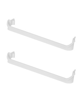 Ecotric 2 X 240534901 Refrigerator Door Shelf Rack Bar Rail Retainer Compatible With Kenmore Frigidaire Refrigerators Replacemen