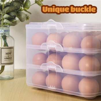 Anyumocz 72 Eggs Holder 3Layer Deviled Egg Tray With Lid Egg Containers For Deviled Egg Egg Carrier Box Dispenser Container Wit