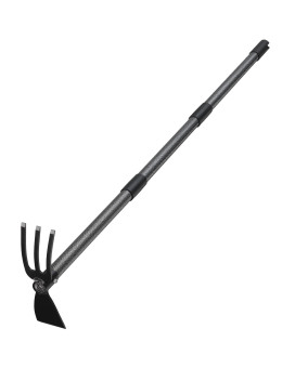 Hoe Garden Tool 45 Inch Garden Hoe Long Handle For Weeding Hoe Cultivator 2 In 1 Hand Garden Tools For Gardening Planting