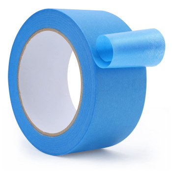 Lichamp Blue Painters Tape 1 Pack 19 Inch By 55 Yards Paper Tape Blue Masking Tape For Crafts Arts