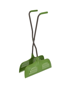 Ames Leaf Grabber Rake With Long Handle Cushioned Grip For Leaves Lawn Clippings Twigs Yard Waste