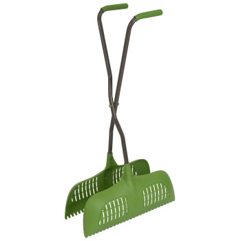 Ames Leaf Grabber Rake With Long Handle Cushioned Grip For Leaves Lawn Clippings Twigs Yard Waste