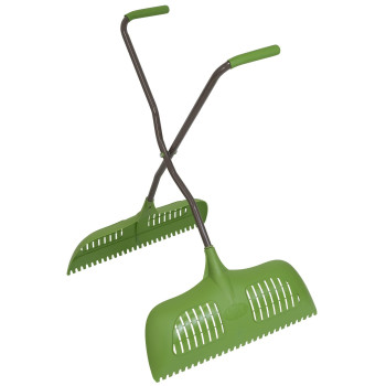 Ames Leaf Grabber Rake With Long Handle Cushioned Grip For Leaves Lawn Clippings Twigs Yard Waste